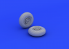 Eduard 672026 Il-2 wheels 1/72 (TAMIYA)